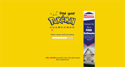 Desktop Screenshot of findpokemon.com